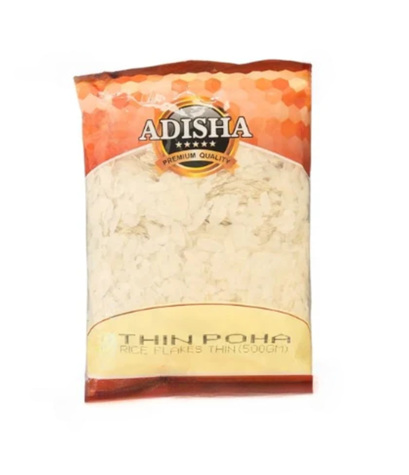 Buy Adisha Thin Poha (Rice Flakes) online at Worldfoodhub | Premium quality flattened rice for healthy breakfast & snacks