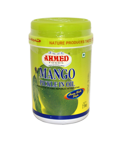 Buy Ahmed Mango Pickle in Oil Online – WorldFoodHub | Authentic Spicy Mango Pickle