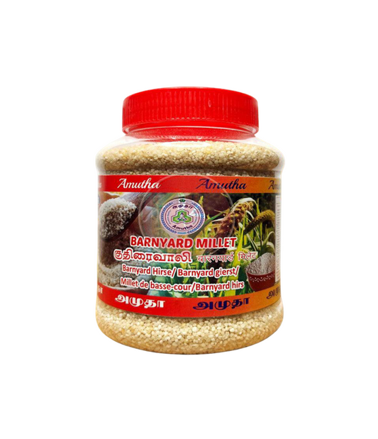 Buy Amutha Barnyard Millet (Sanwa) 500g online at Worldfoodhub | Healthy & Gluten-Free Superfood