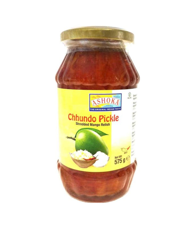 Buy Ashoka Chhundo Pickle Online at Worldfoodhub | Authentic Sweet Mango Pickle from India