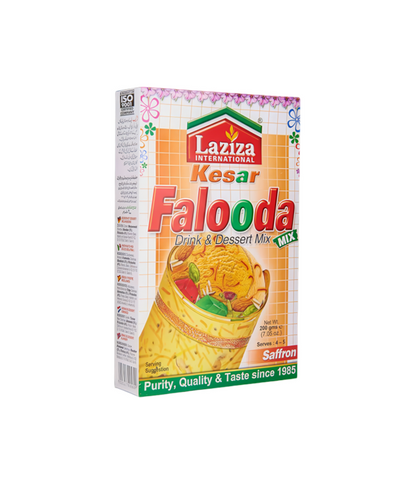 Buy Laziza Falooda Mix Kesar 200g – Authentic Indian Dessert at WorldFoodHub