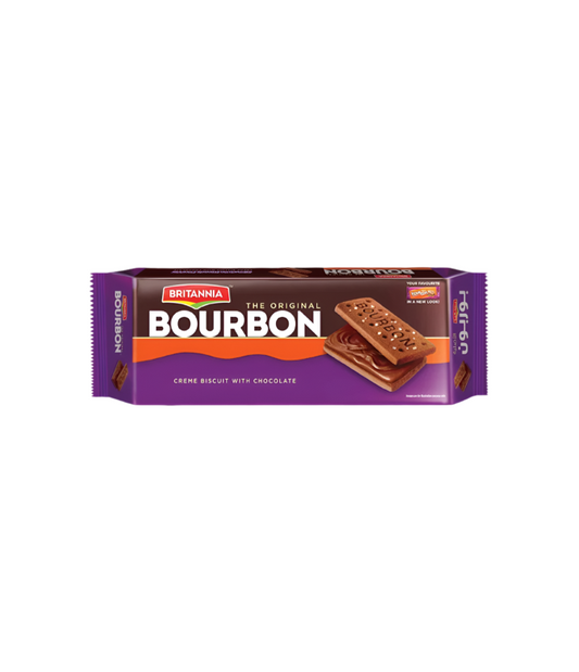 Britannia Bourbon Cream Biscuits - 60g available at WorldFoodHub