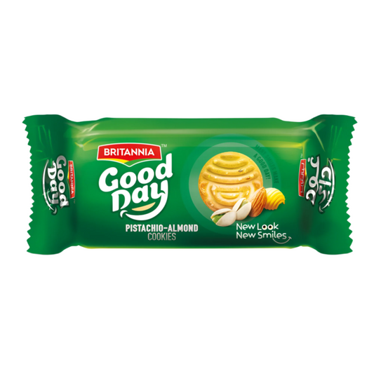 Britannia Good Day Pistachio Almond Cookies 200g available at World Food Hub