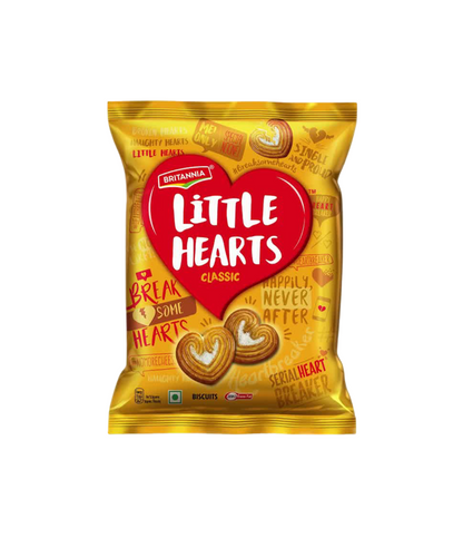 Buy Britannia Little Hearts Biscuits – Crispy and Sugary Delight | Worldfoodhub