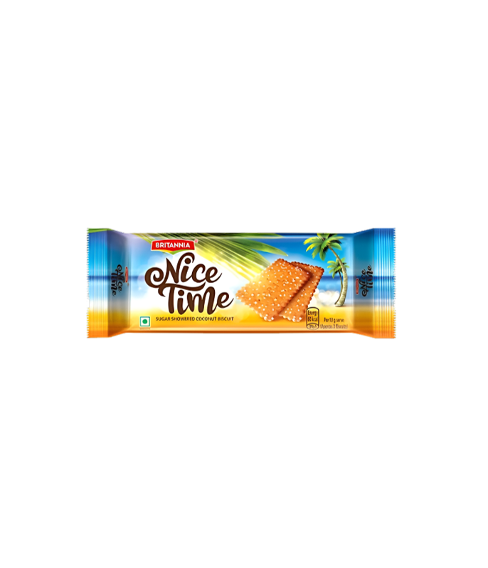 Buy Britannia Nice Time Biscuits 80g – Crispy, Sweet Snack – Worldfoodhub