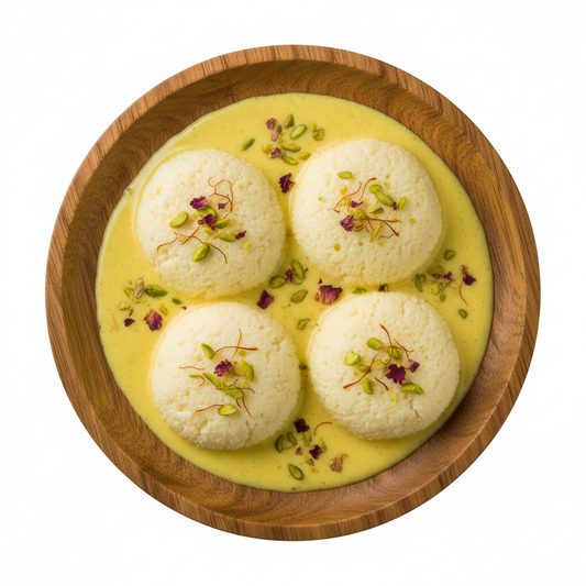 Rasmalai Indian Sweet - 4 pc