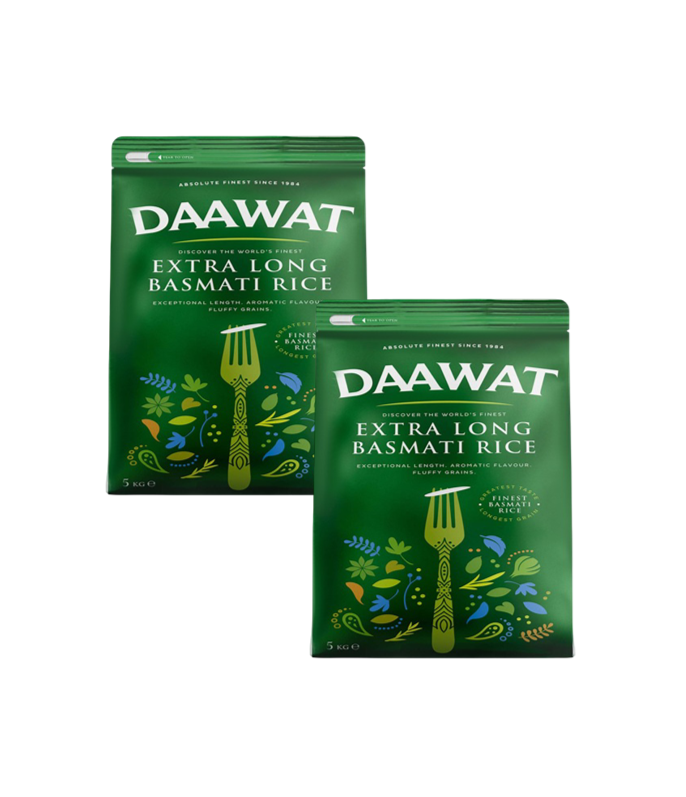 Daawat Extra Long Basmati Rice – Premium quality basmati rice available at WorldFoodHub