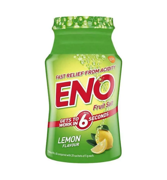 Eno Fruit Salt Lemon for quick acidity relief available at Worldfoodhub