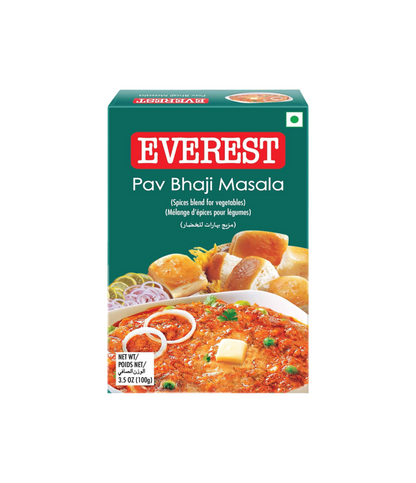 Everest Pav Bhaji Masala 100g available at WorldFoodHub – Authentic Indian spice mix for Pav Bhaji, curries, and snacks