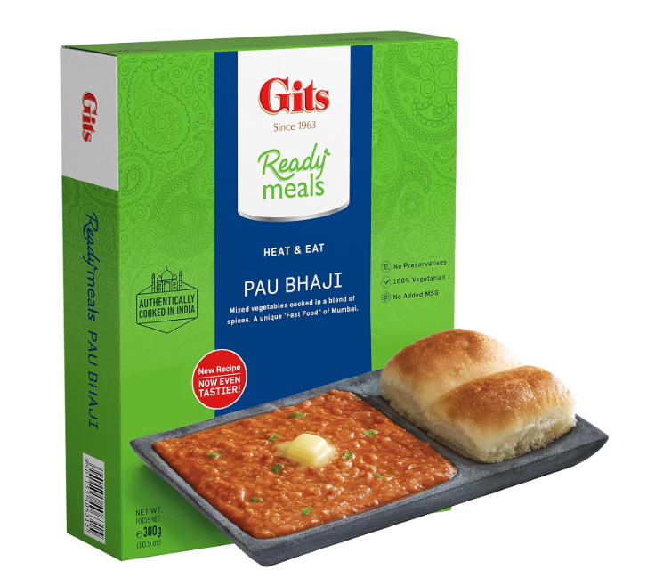 GITS Ready-to-Eat Vegan Pav Bhaji - 300g Available on Worldfoodhub