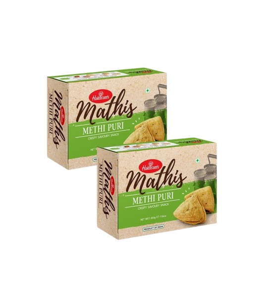 Buy Haldiram Methi Puri 200g online at WorldFoodHub – Authentic Indian snack