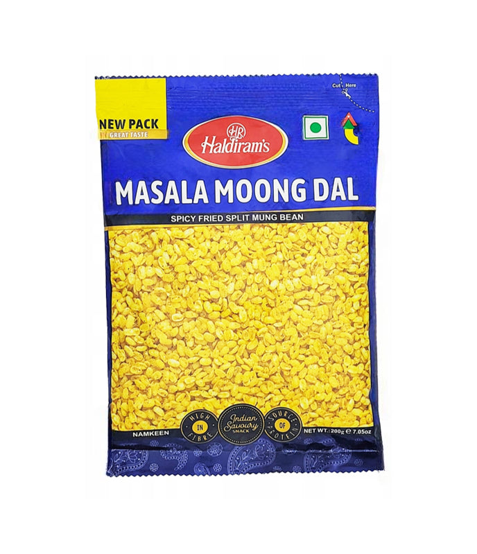 Buy Haldiram Moong Dal Masala 400g online at World Food Hub – Authentic Indian Snack