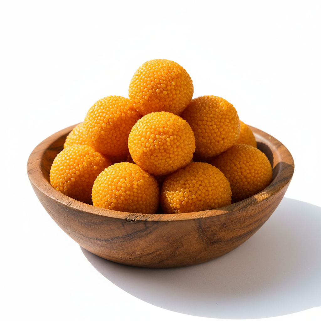 Buy Haldiram Motichoor Ladoo 300g online at Worldfoodhub – Authentic Indian Sweet
