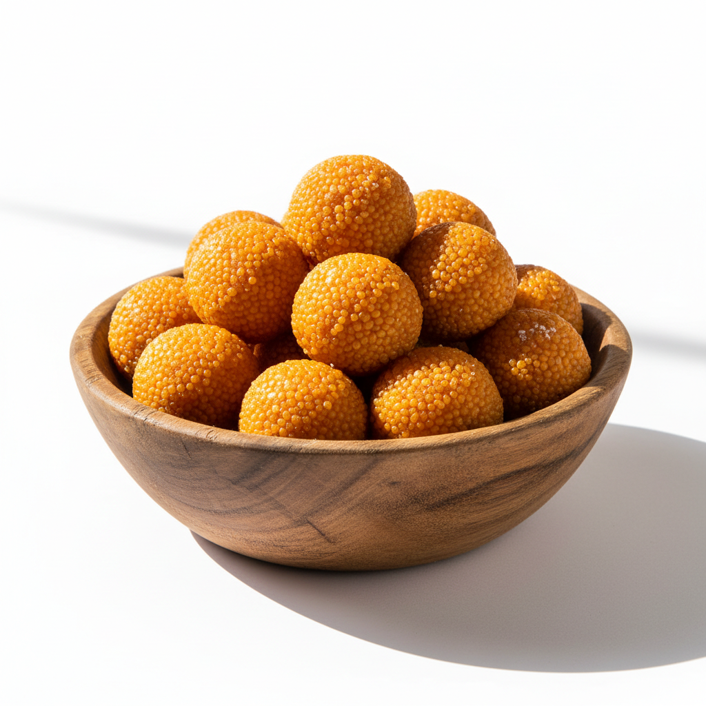 Buy Haldiram Motichoor Ladoo 300g online at Worldfoodhub – Authentic Indian Sweet