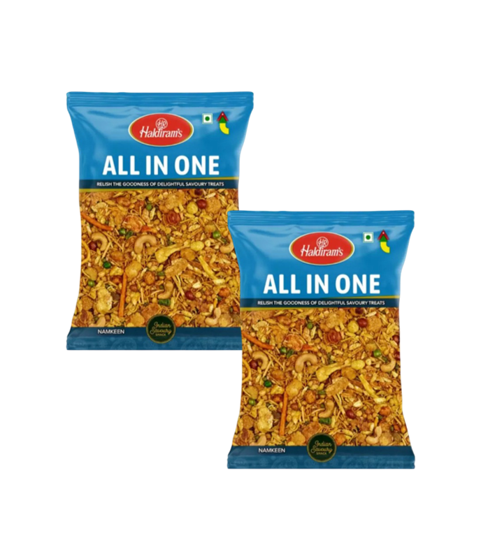 Haldiram - All in one Mix - Pack of 2 x 1Kg Pack