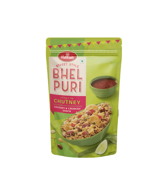 Buy Haldiram's Bhelpuri with Chutney (200g) online at Worldfoodhub | Authentic Indian Snack Mix