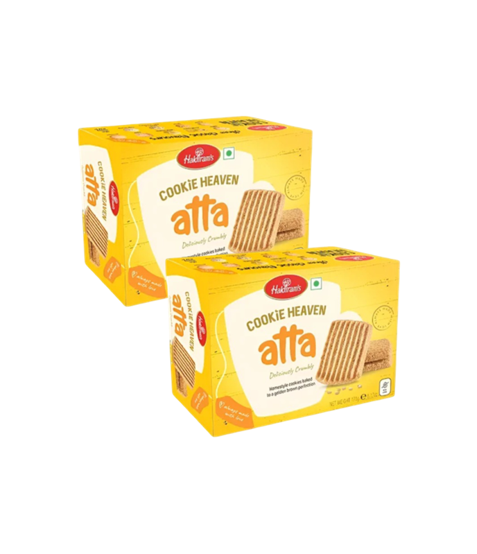 Haldiram’s Cookie Heaven Atta Biscuits - Premium Whole Wheat Snack | Worldfoodhub