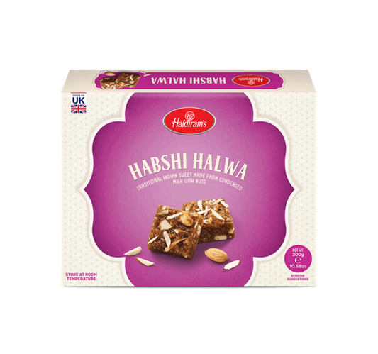 Haldiram's Habshi Halwa 300g – Traditional Indian Dessert Available at WorldFoodHub