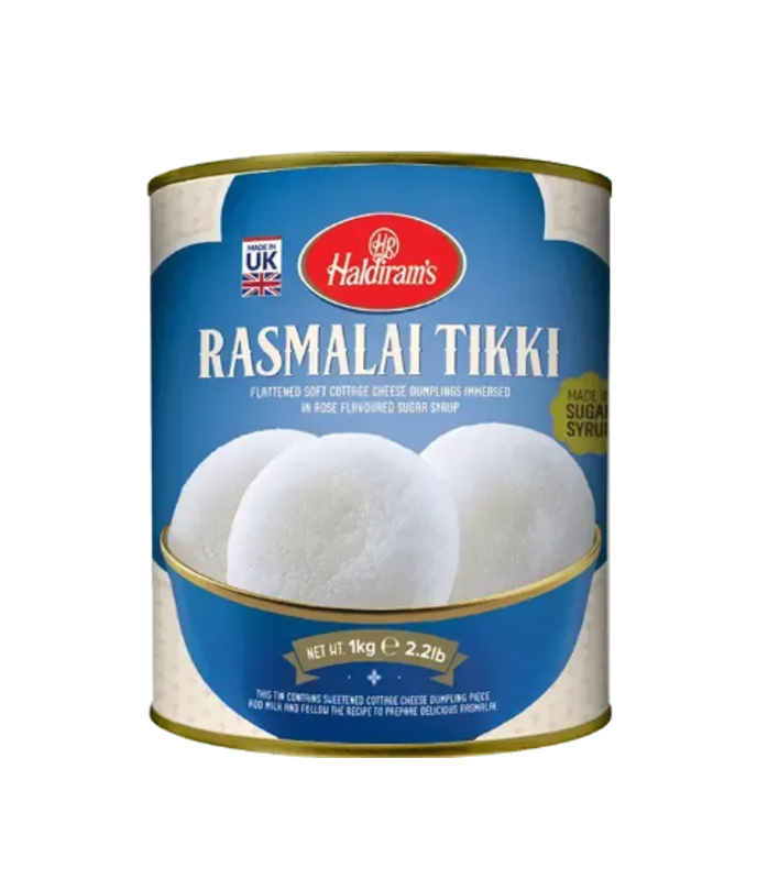 Buy Haldiram's Rasmalai 1kg Online – Authentic Indian Dessert | WorldFoodHub