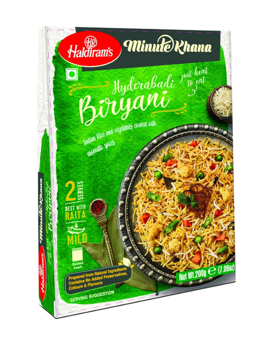 Haldiram's Ready-to-Eat Hyderabadi Biryani at WorldFoodHub
