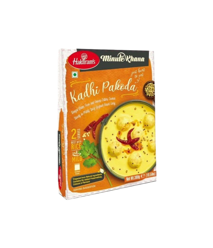 Buy Haldiram’s RTE Kadhi Pakoda Online at Worldfoodhub | Ready-to-Eat Indian Curry | Authentic Flavor