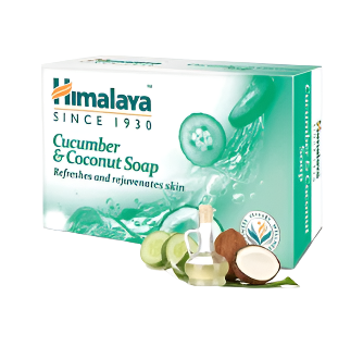 Himalaya Cucumber and Coconut Soap 125g - Refreshing and Hydrating Soap for All Skin Types