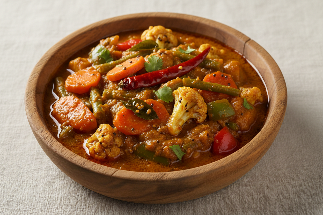 Buy Hyderabadi mixed vegetablePickle curry gravy type with tadka, masala Packaging on worldfoodhub