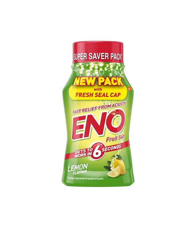Eno Fruit Salt Lemon for quick acidity relief available at Worldfoodhub