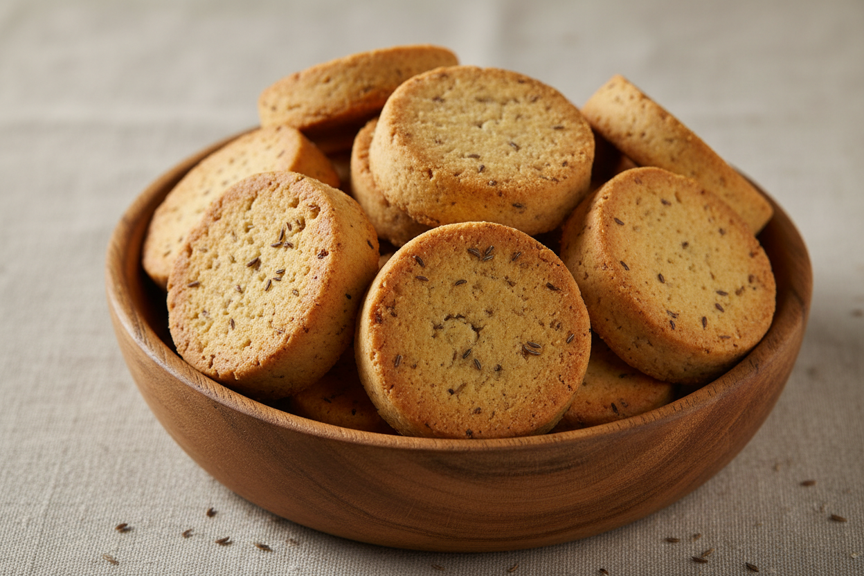 Karachi Bakery Vegan Jeera Biscuits 400g - Authentic Indian Cumin Snack - Vegan - WorldFoodHub