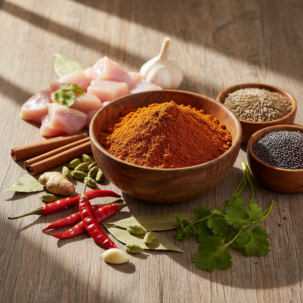 Tata Sampann Chicken Masala 100g available at WorldFoodHub for authentic Indian cuisine