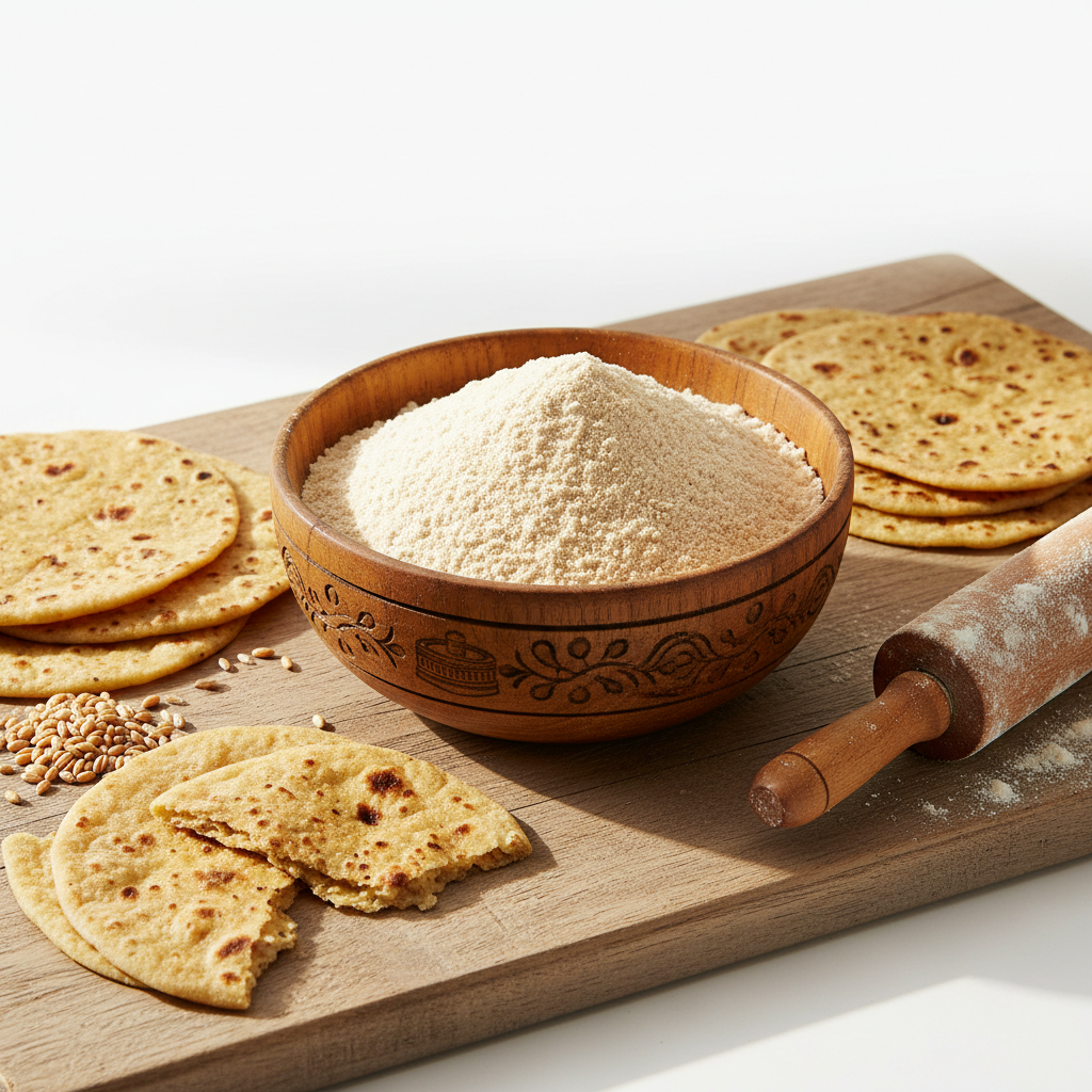 Buy Aashirvaad Atta Wheat Flour Export Pack online at Worldfoodhub | Premium Quality Whole Wheat Flour