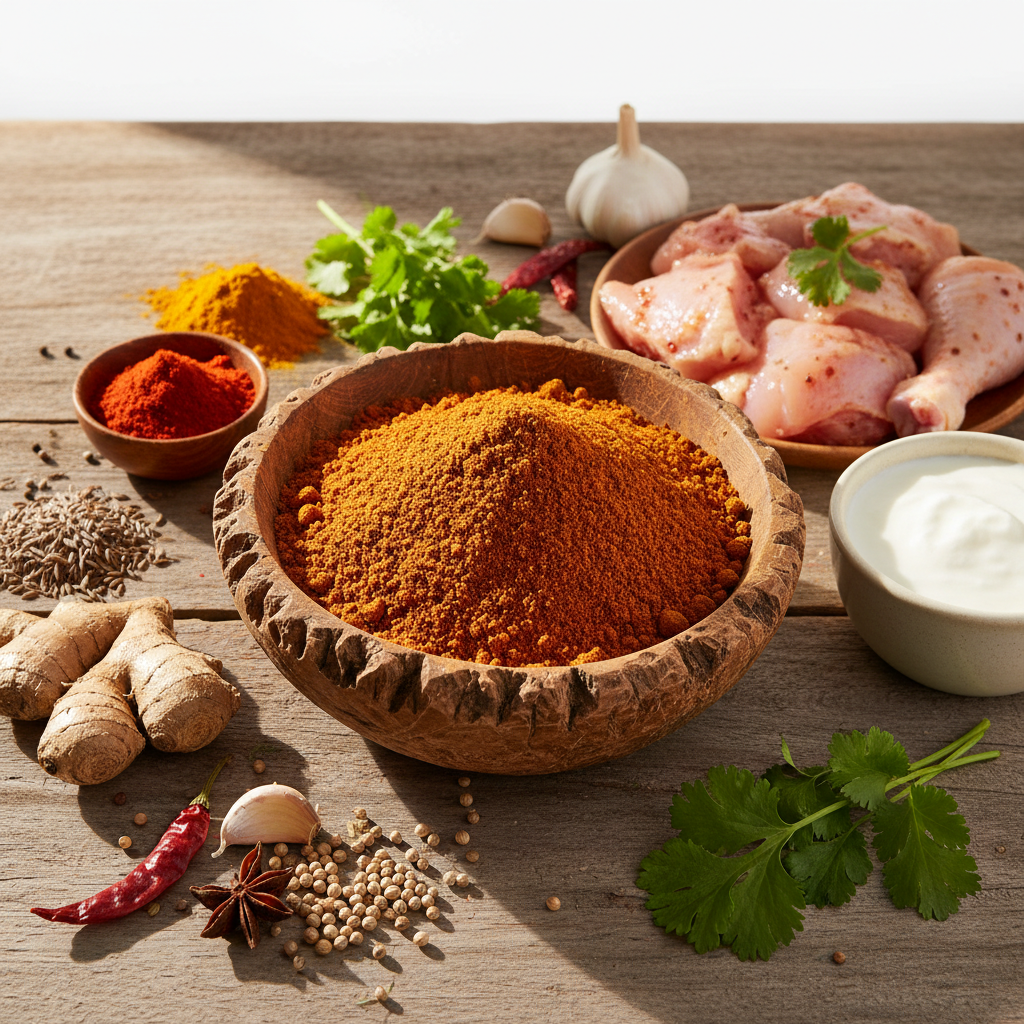 Everest Tandoori Chicken Masala 100g available at Worldfoodhub – Authentic Indian spice blend for rich and aromatic tandoori dishes