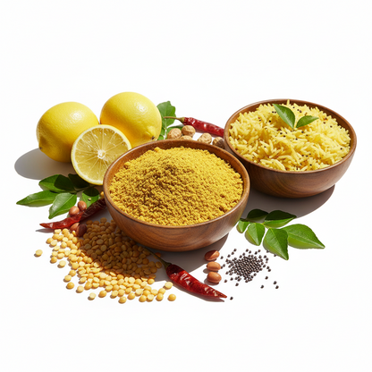 Aachi Lemon Rice Powder 100g available at Worldfoodhub - Authentic South Indian Flavor