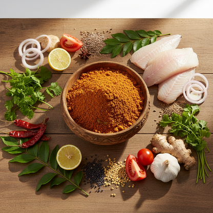 Buy Shan Lahori Fish Masala - 100 gram Pack available on worldfoodhub
