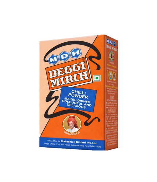MDH Deggi Mirch 100g Premium Indian Red Chili Powder for Vibrant and Flavorful Dishes – Worldfoodhub