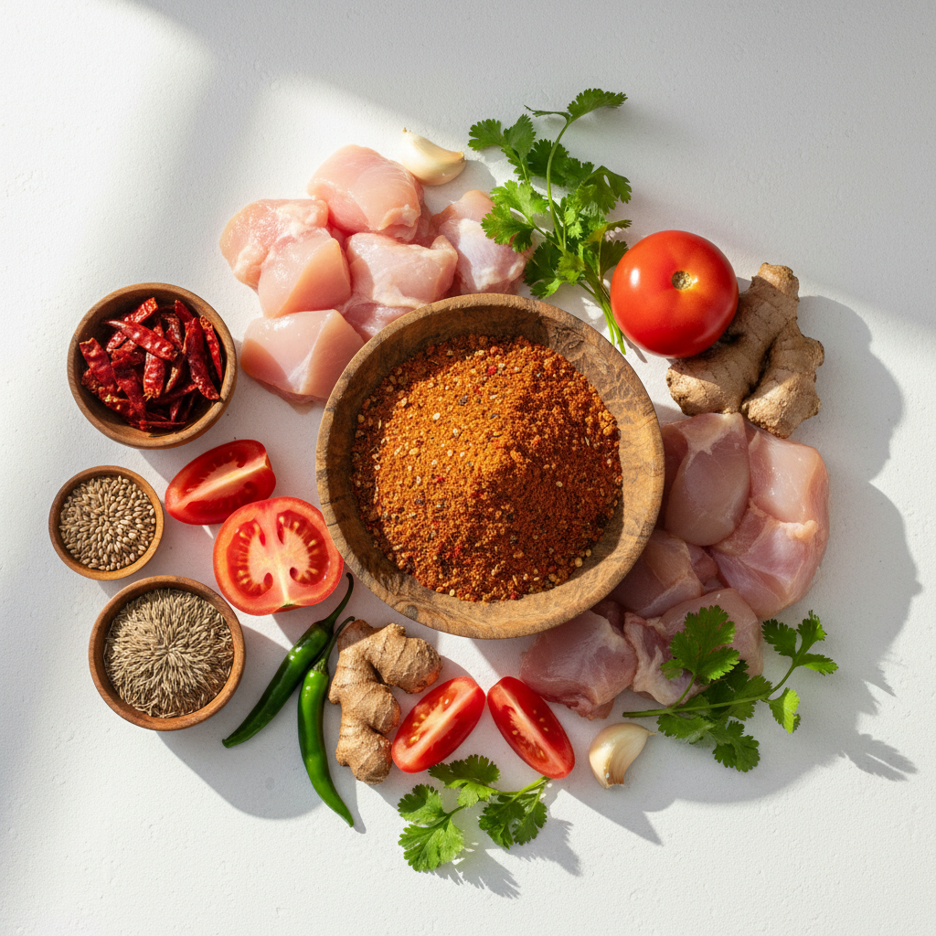 MDH Karahi Chicken Masala 100g pack for authentic Indian chicken curry – Worldfoodhub