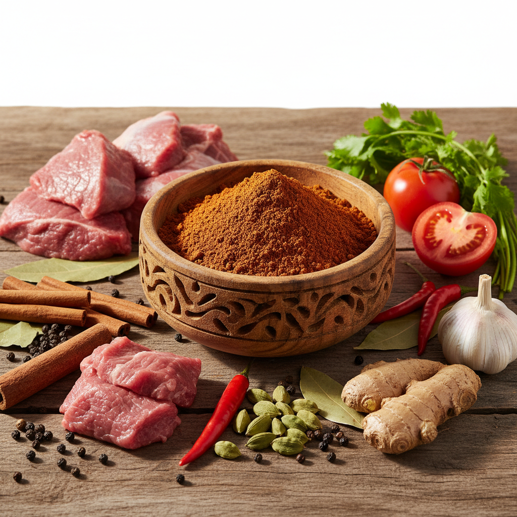 MDH Karahi Gosht Masala 100g – Premium spice blend for authentic Karahi dishes, available on Worldfoodhub