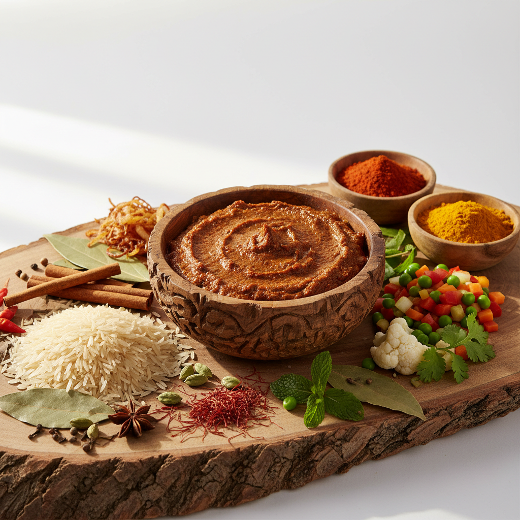 Priya Biryani Masala Paste - Authentic Indian Biryani Spice Blend Available on Worldfoodhub