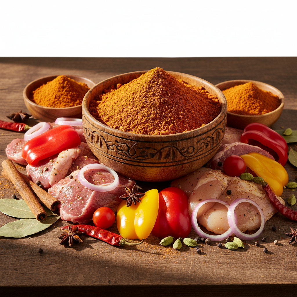 Shan Meat and Vegetable Masala - Authentic Spice Blend for Meat and Vegetable Dishes by WorldFoodHub