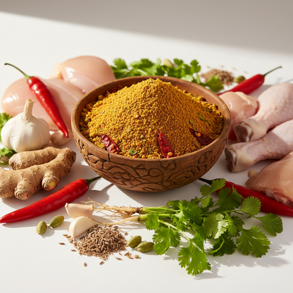 Suhana Chicken Curry Mix 80g – Aromatic Indian Spice Blend Available on Worldfoodhub