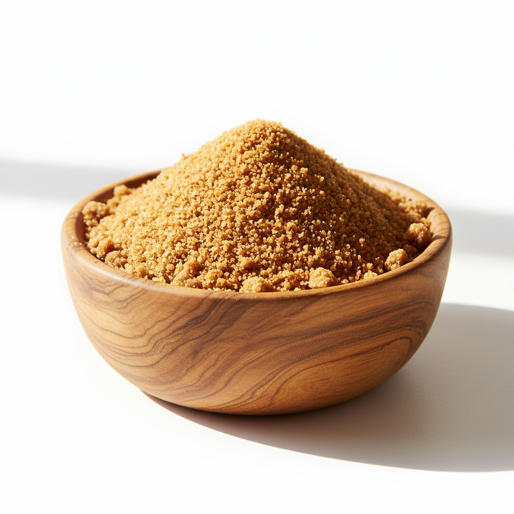 Premium Annam Jaggery Powder Brown 100% Natural Cane Sugar Sweetener from Worldfoodhub