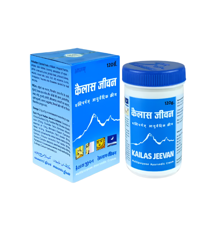 Kailas Jeevani Ayurvedic Cream – Multi-Purpose Herbal Skincare | WorldFoodHub