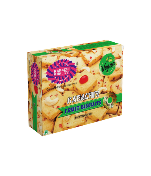 Buy Karachi Bakery Vegan Fruit Biscuits - 400g Pack on Worldfoodhub