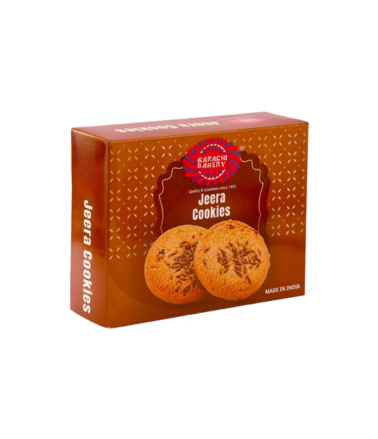 Karachi Bakery Vegan Jeera Biscuits 400g - Authentic Indian Cumin Snack - Vegan - WorldFoodHub