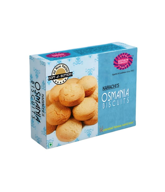 Karachi Bakery Vegan Osmania Biscuits available at Worldfoodhub – Vegan Indian snack with authentic flavor