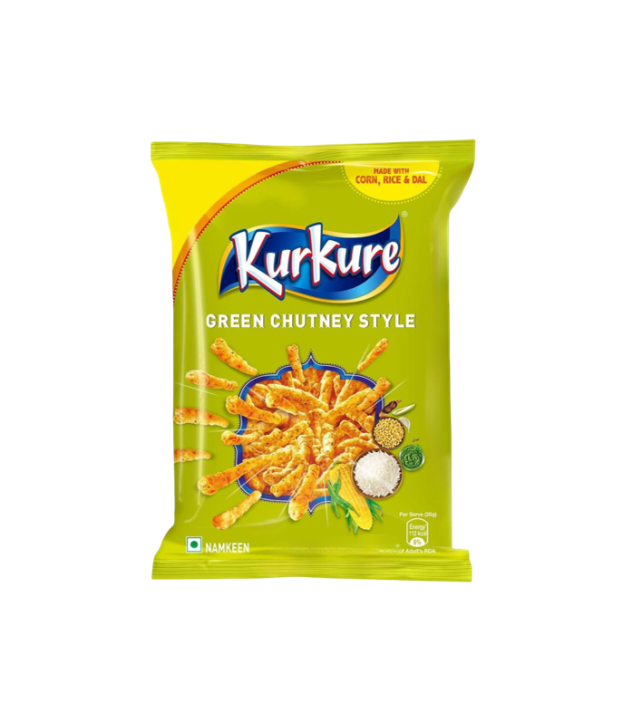 Kurkure Green Chutney Snack - Tangy, Crunchy Indian Snack | WorldFoodHub