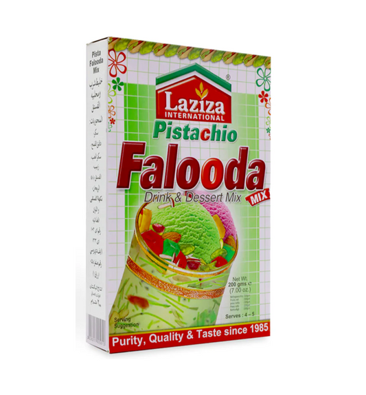 Laziza Falooda Mix Pista 200g – Buy Online at Worldfoodhub | Authentic South Asian Dessert