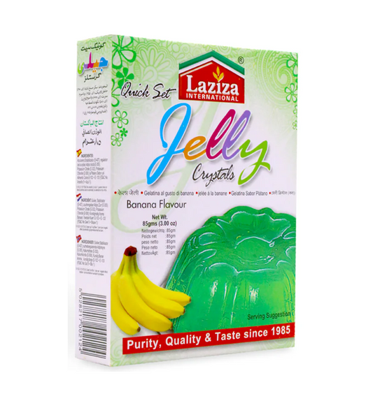 Laziza Jelly Banana 100g – Fruity Banana Jelly Treat | WorldFoodHub