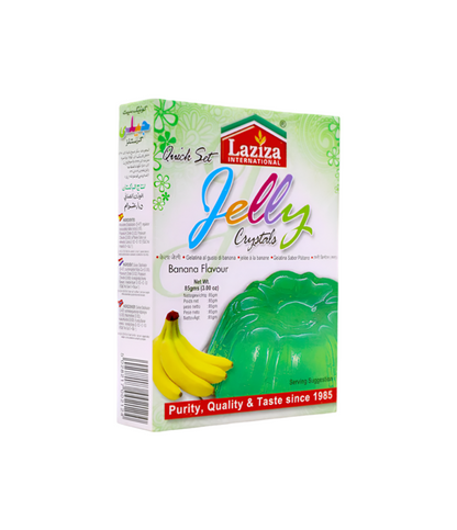 Laziza Jelly Banana 100gram – Fruity Banana Jelly Treat | WorldFoodHub