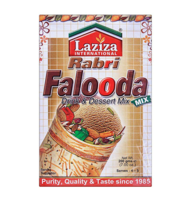 Buy Laziza Rabri Falooda Mix 200g online at WorldFoodHub – Authentic Indian-Pakistani dessert mix